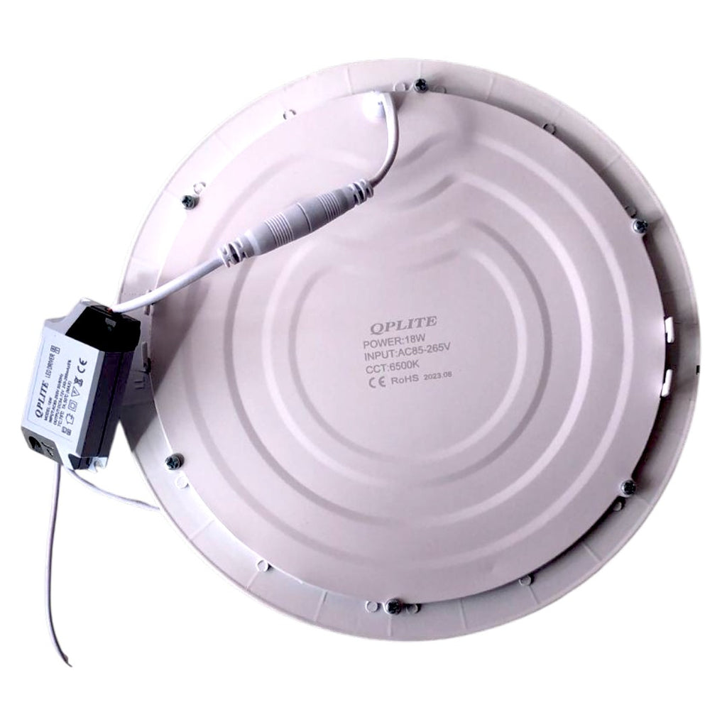 PANEL REDONDO EMPOTRABLE 18W LUZ BLANCA/ AY-18W