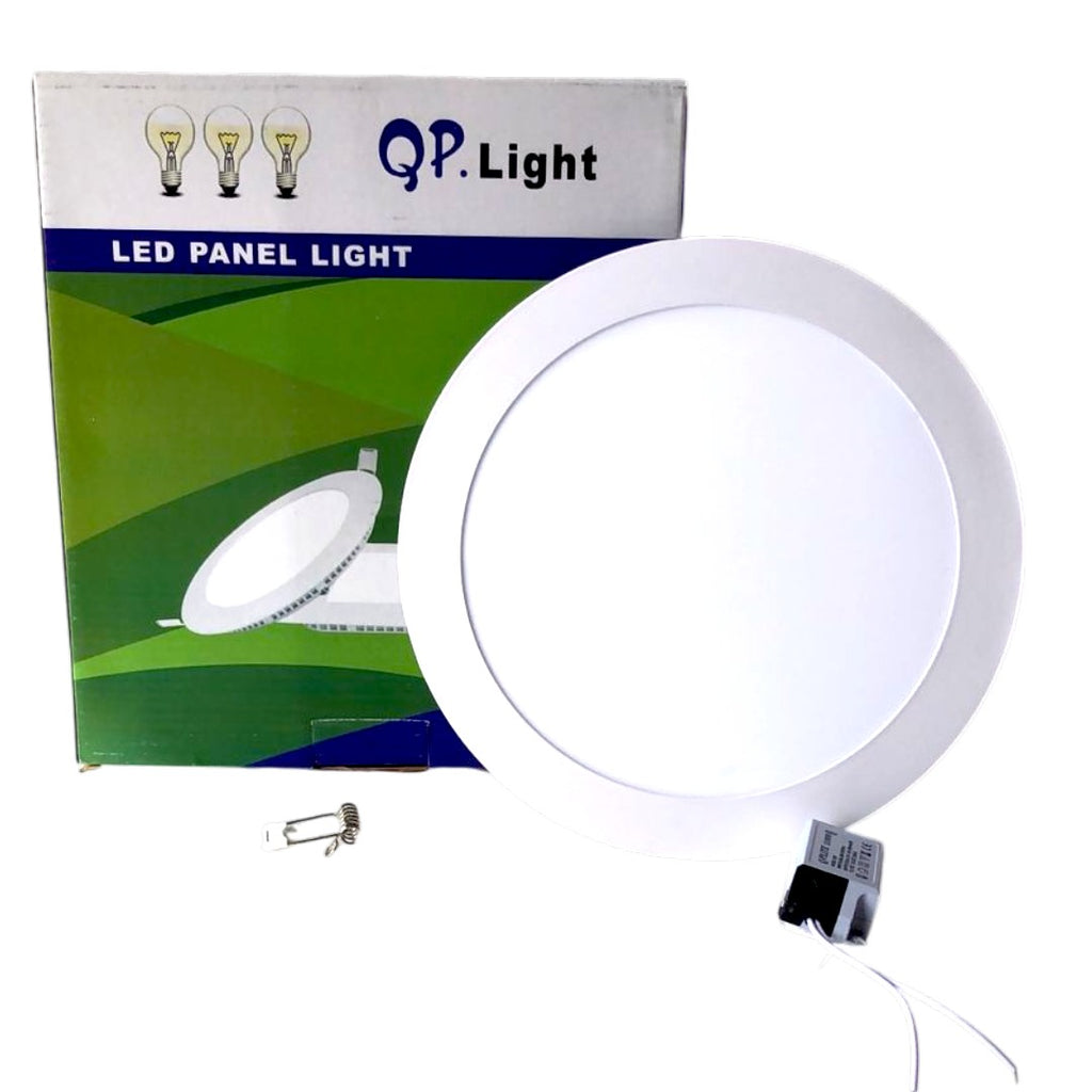 PANEL REDONDO EMPOTRABLE 18W LUZ BLANCA/ AY-18W