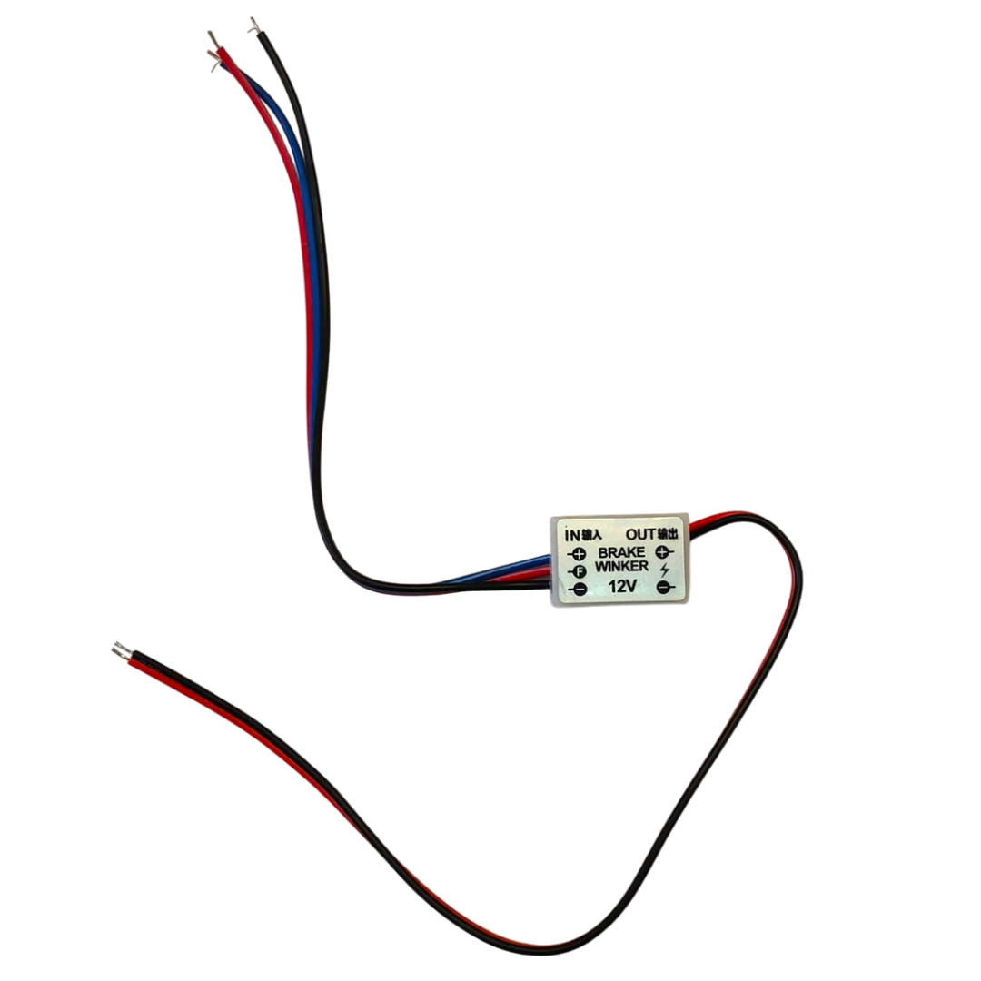 CONTROL DE FLASHEO 2 FUNCIÓN(FIJA Y FLASH) 12V