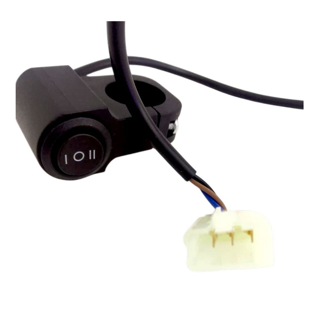 BOTON SWITCH DOBLE TIEMPO CON BASE PARA MOTO