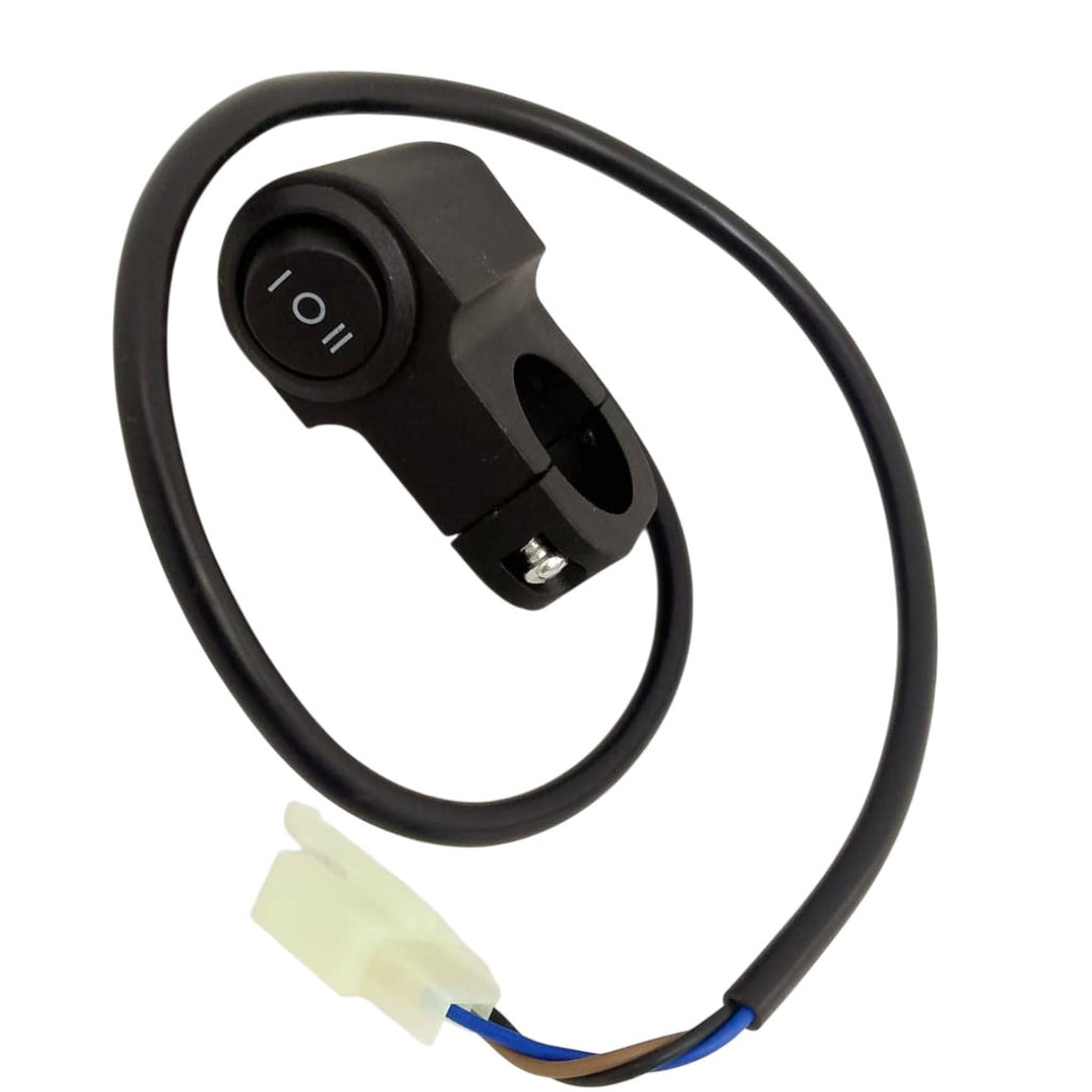 BOTON SWITCH DOBLE TIEMPO CON BASE PARA MOTO