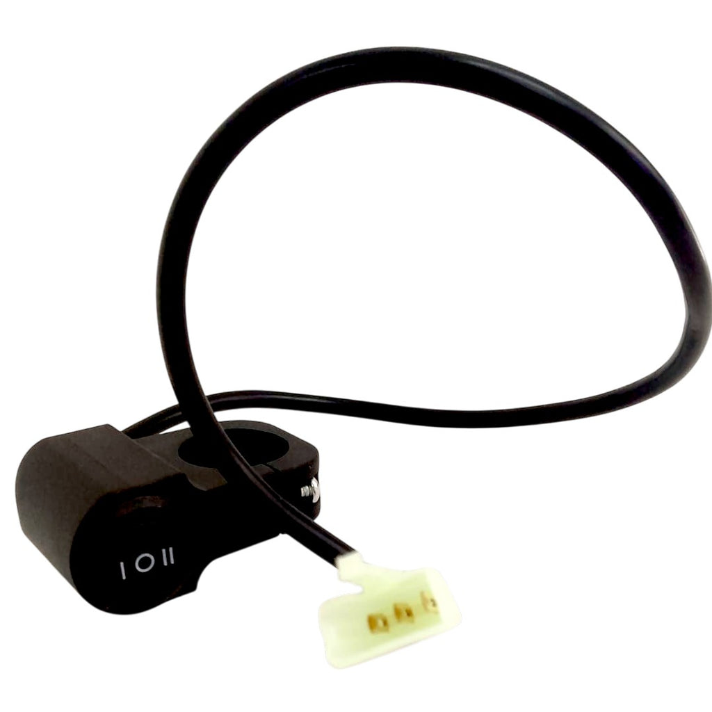 BOTON SWITCH DOBLE TIEMPO CON BASE PARA MOTO