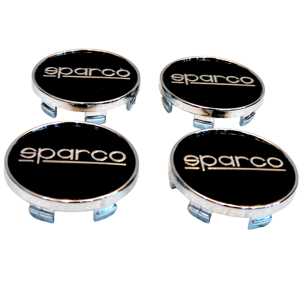 TAPACUBOS PLANO SPARCO 54MM  NEGRO