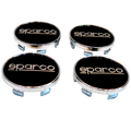TAPACUBOS PLANO SPARCO 54MM  NEGRO