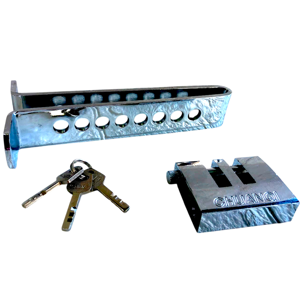 TRABA CANDADO PEDAL 8 HUECOS