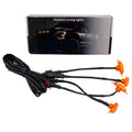LUZ LED PARA REJILLA FRONTERA CARCASA Y LUZ AMARILLA 4 PCS