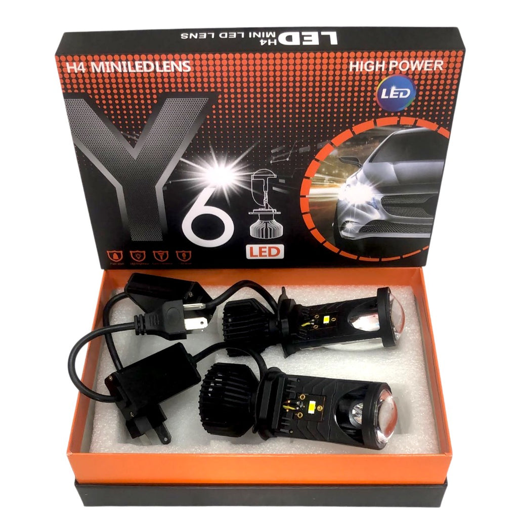 SET FOCO LUZ LED H4 Y6D LH-LEDY6-H4