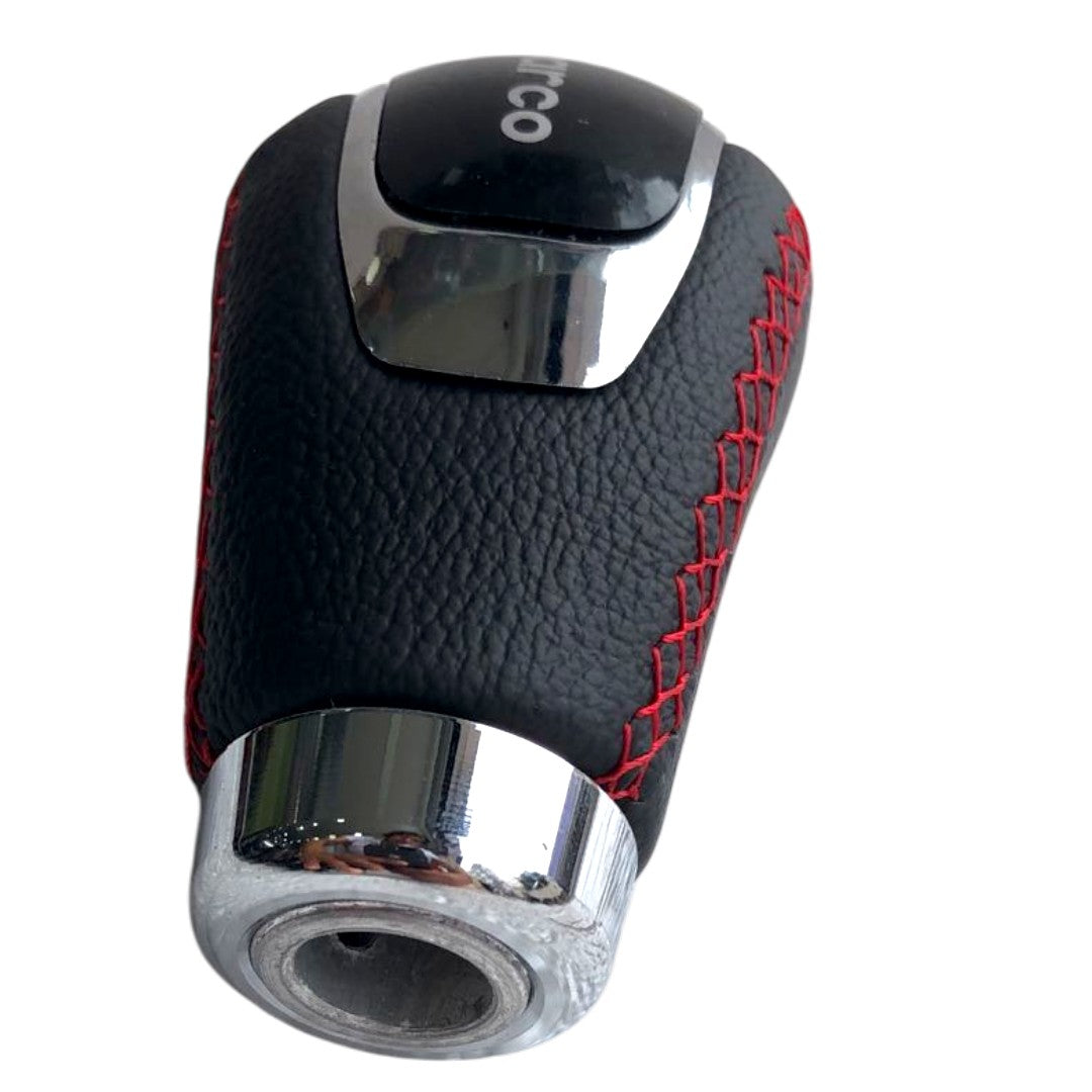 POMO DE PALANCA SPARCO COSIDO NEGRO O ROJO