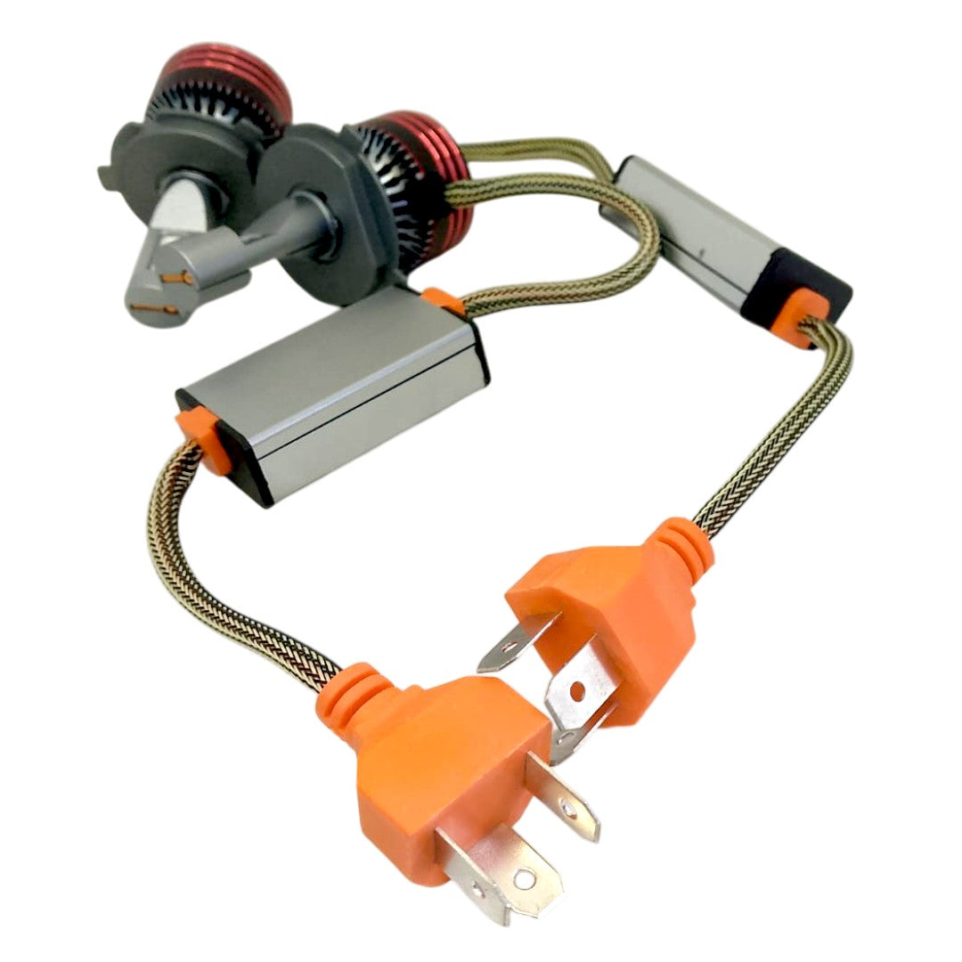 LUCES H4 PARA AUTO//M8 PRO 120000 LUMENES