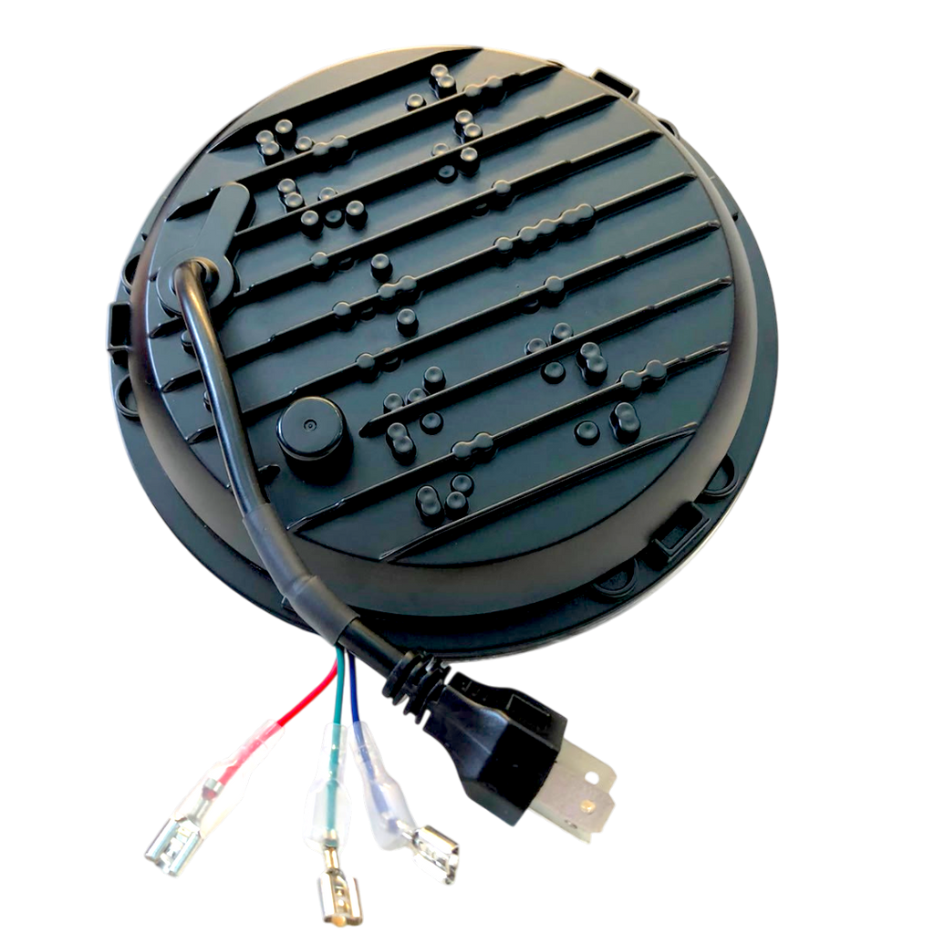FARO LED REDONDO 7" CALAVERA RGB