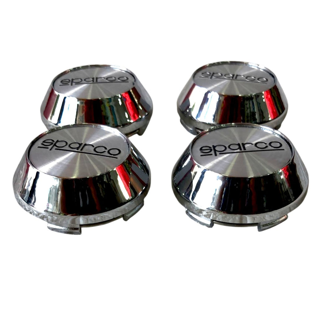 TAPACUBOS HONDO SPARCO /65MM / PLATEADO