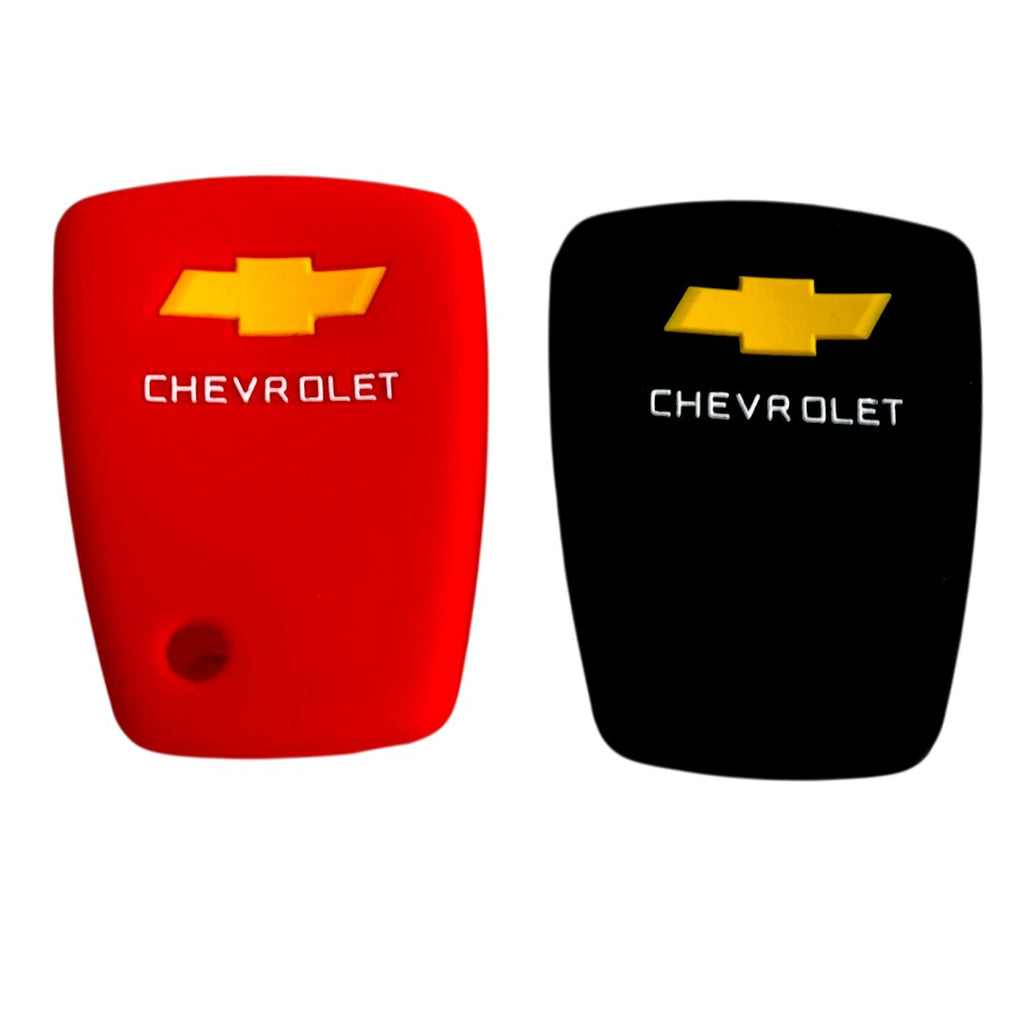 ESTUCHE SILICION PARA LLAVES ROJO-NEGRO