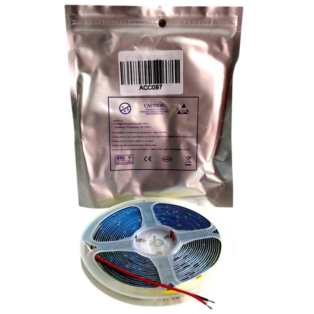 CINTA TIRA LED 5M/12V VARIOS COLORES