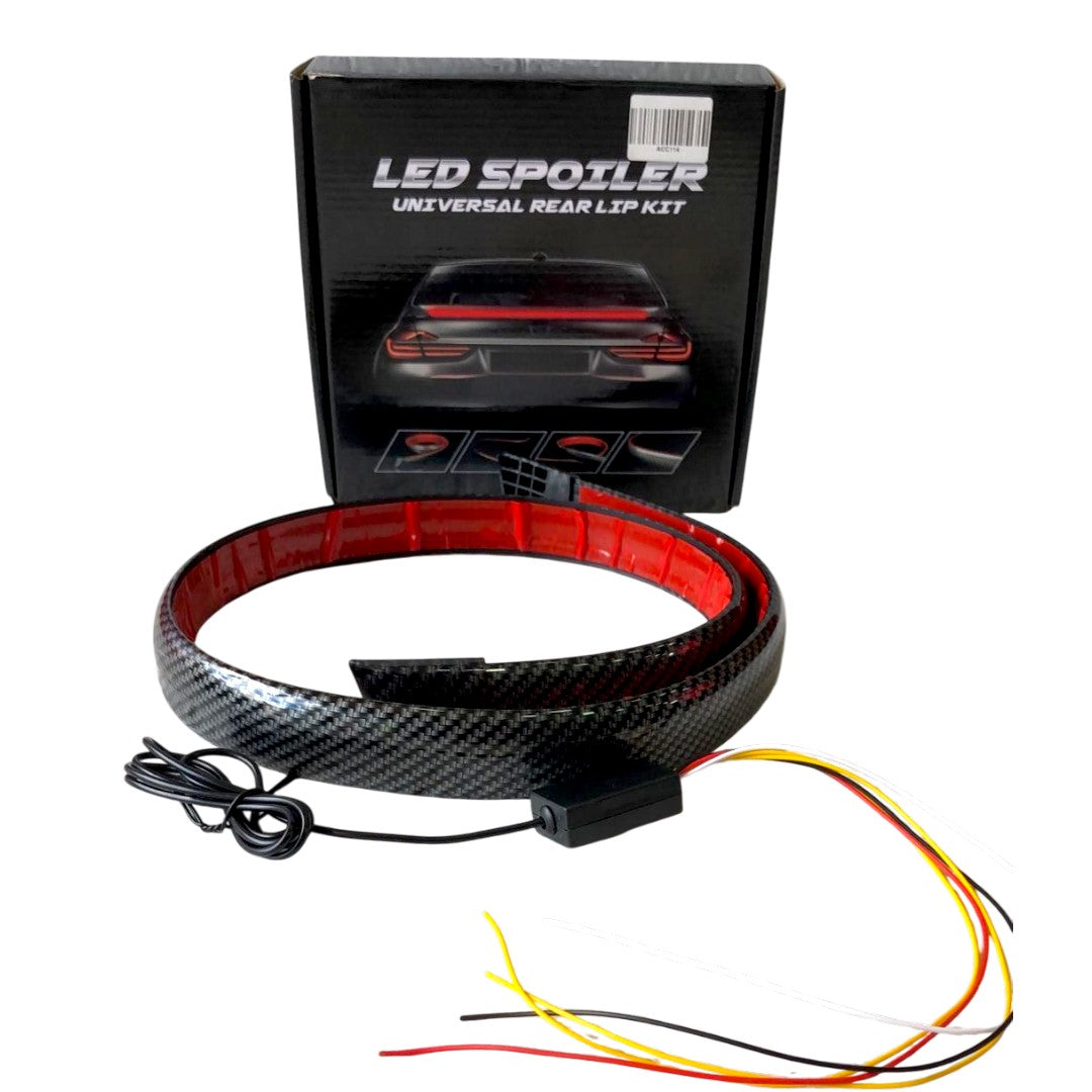 MANGUERA LED SPOILER 1.2M TAIL WUNG ROJO