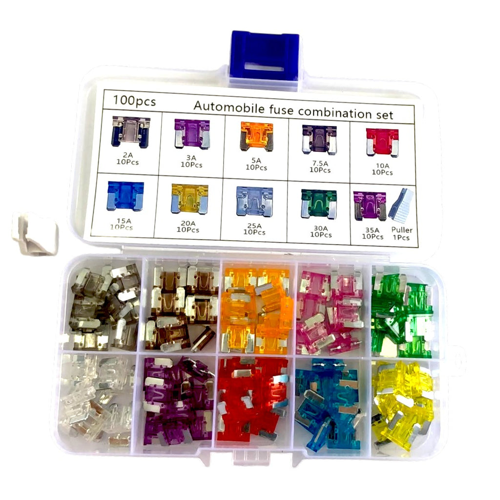 SET CAJA FUSIBLES 100PCS + PINZA/824953