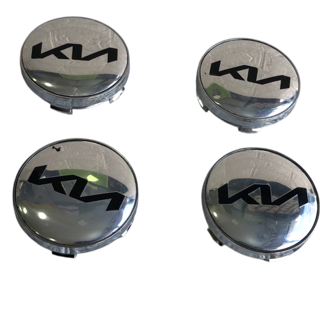 TAPACUBOS PLANO KIA 60MM PLATEADO