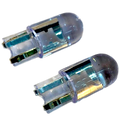 FOCO UÑA T10 CRISTAL 12V /AZUL 2PCS