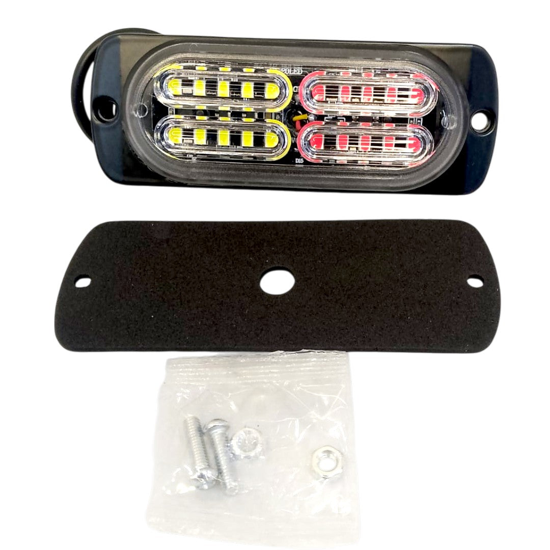 LUZ LED BARRA 8 MODOS2/ ROJO