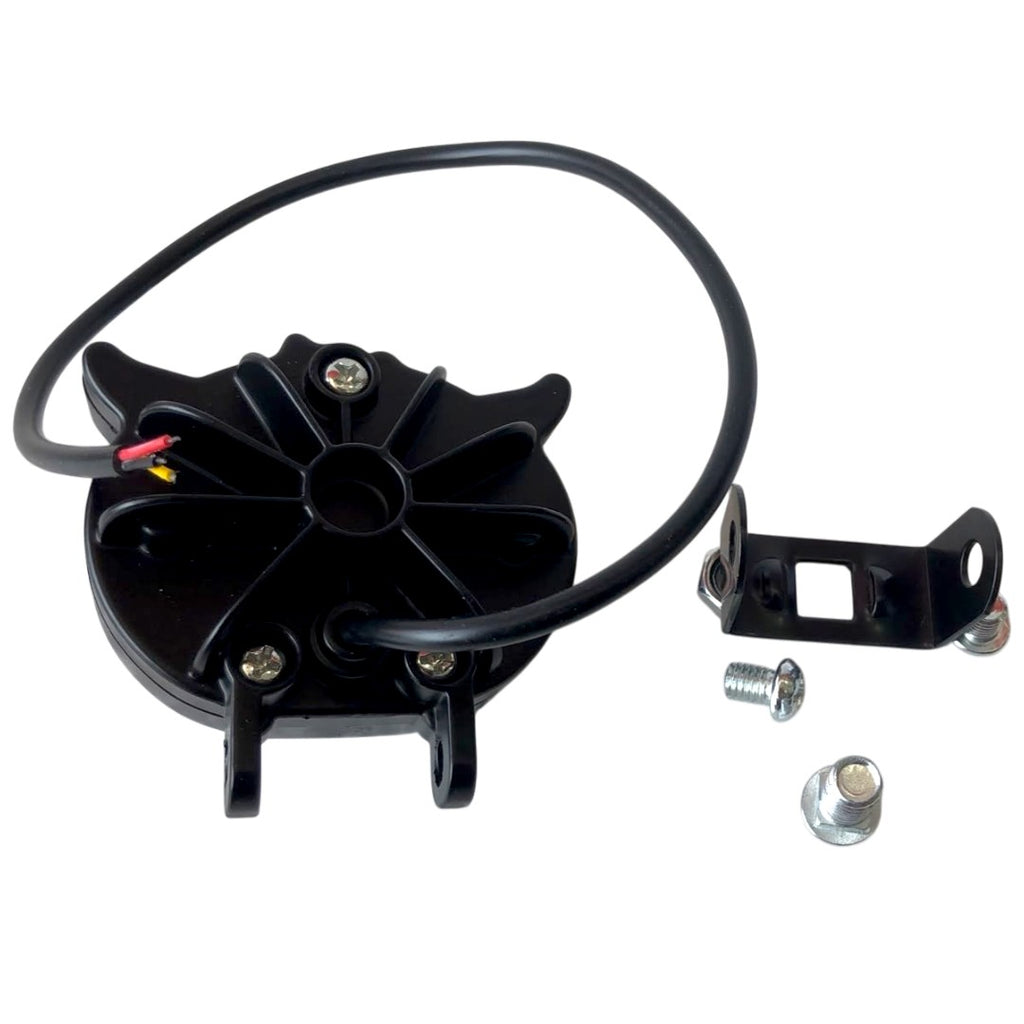 PROYECTOR BUHO 2 LUPAS NEGRO W+Y+STROBER 90-60V