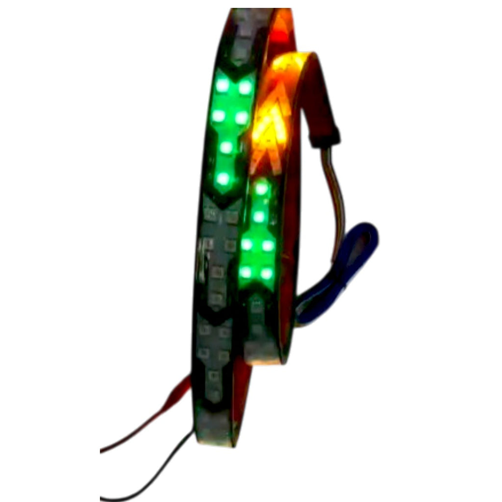 CINTA LED RGB GUARDACHOQUE POSTERIOR DIRECCIONALES 1.2M