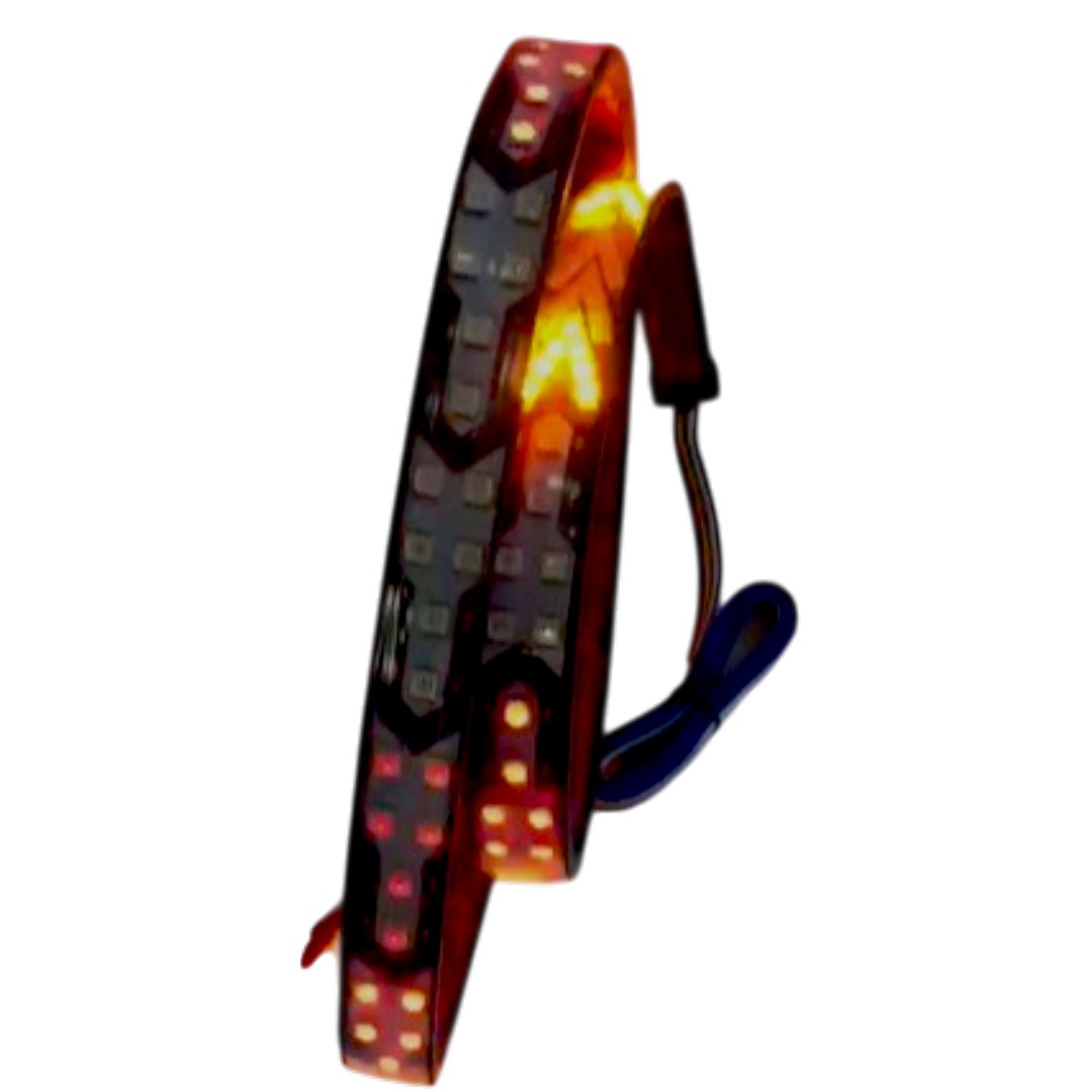 CINTA LED RGB GUARDACHOQUE POSTERIOR DIRECCIONALES 1.2M