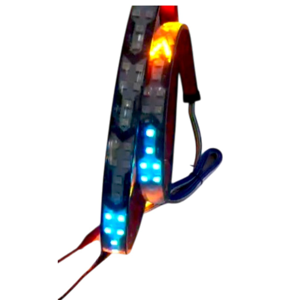 CINTA LED RGB GUARDACHOQUE POSTERIOR DIRECCIONALES 1.2M