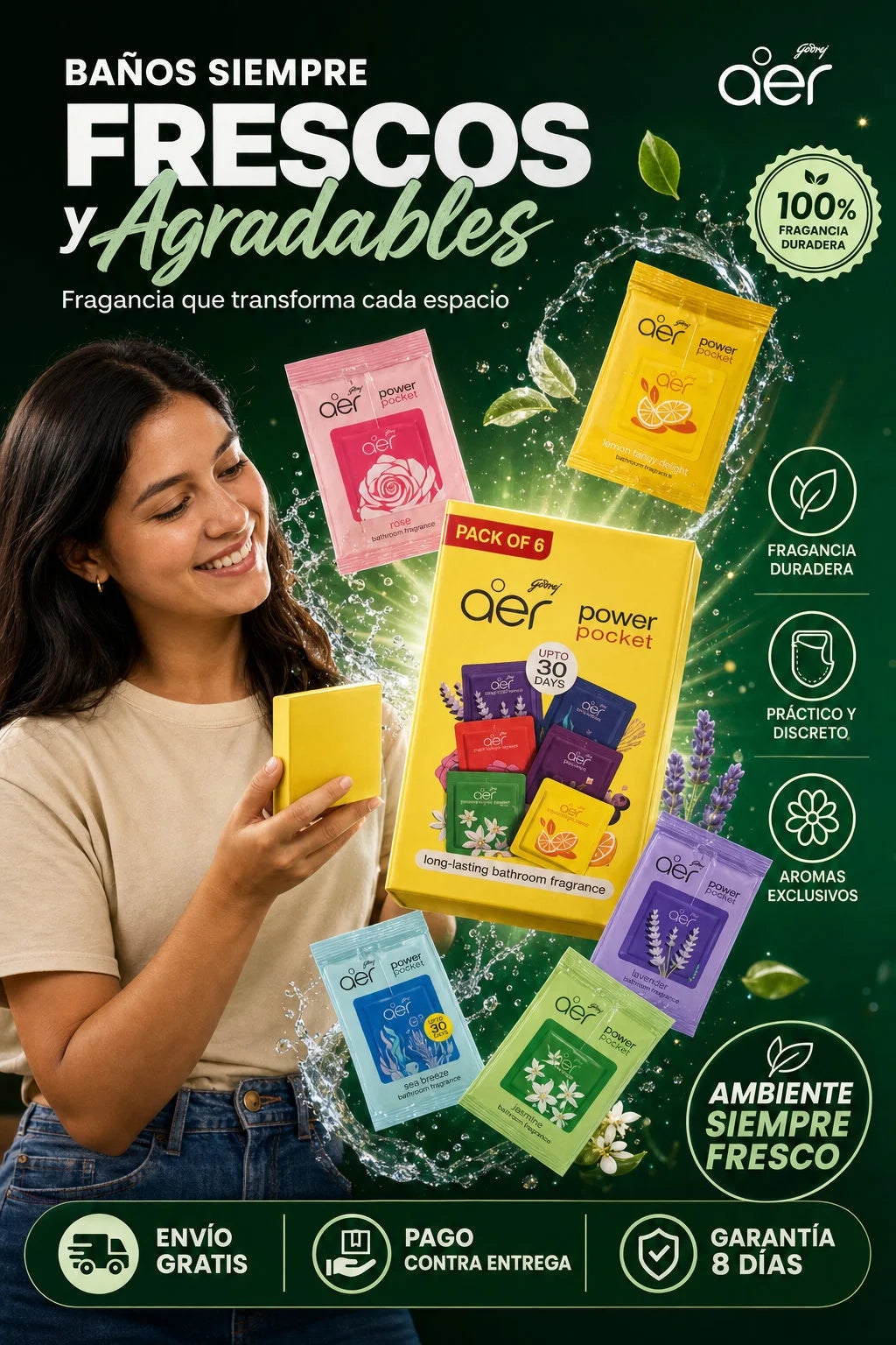 AromaFresh | Pack de 6 ambientadores®